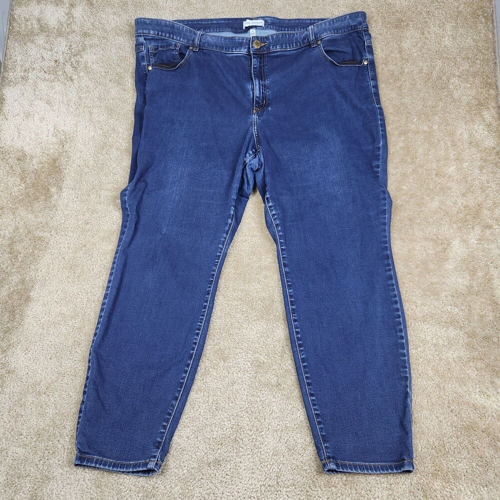 Lane Bryant Jeans 26 Skinny High Rise Signature Fit Flex Magic Waistband A822